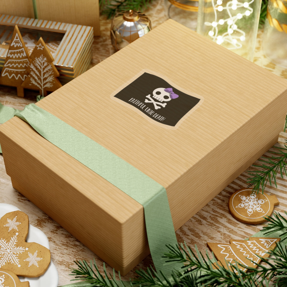 Faithful Unto Death Sticker - Boots & Co.