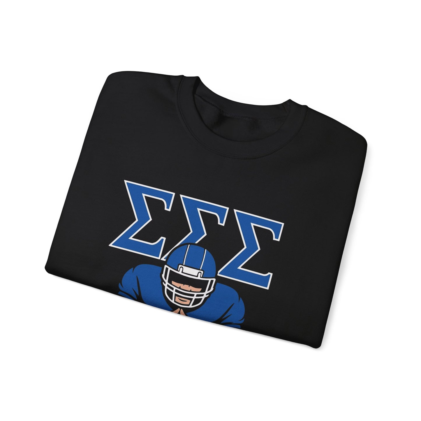 Tri Sigma Football Hand Sign Sweatshirt (CSC)