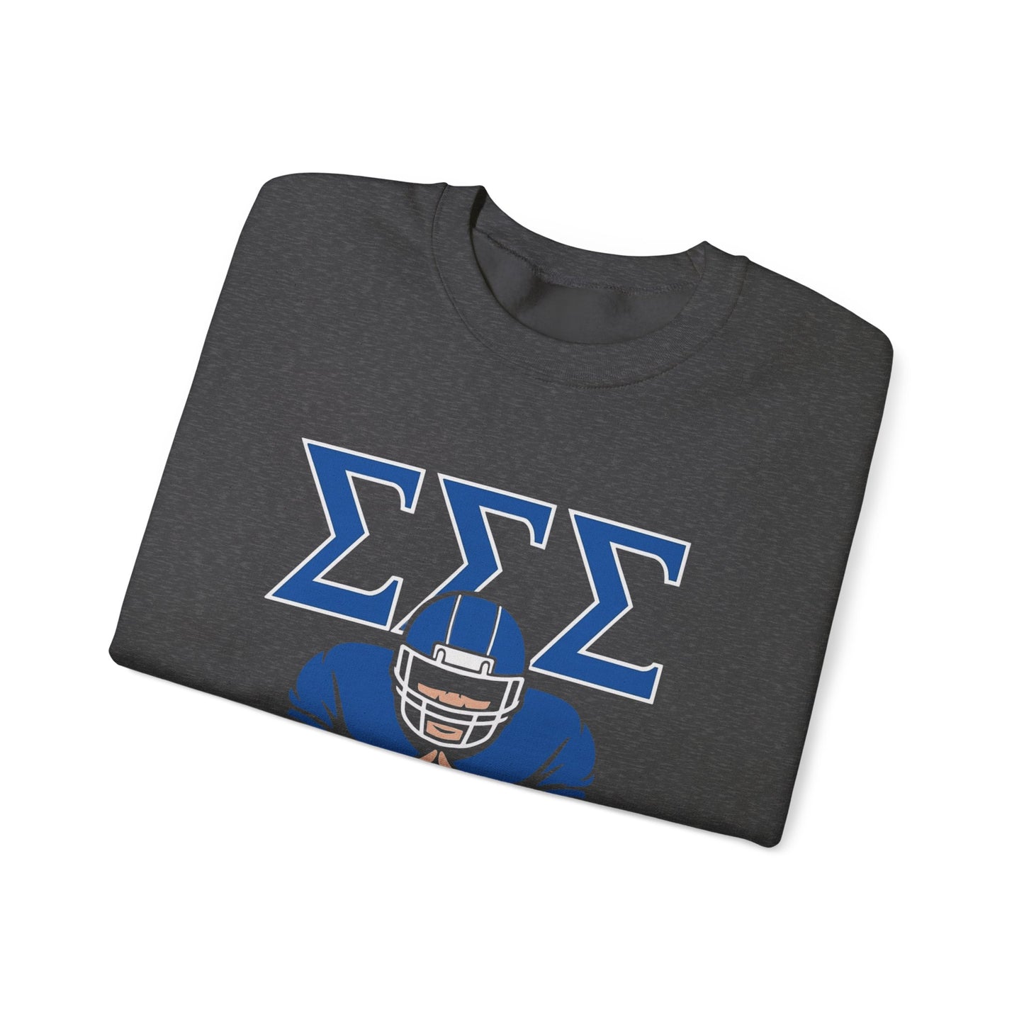 Tri Sigma Football Hand Sign Sweatshirt (CSC)