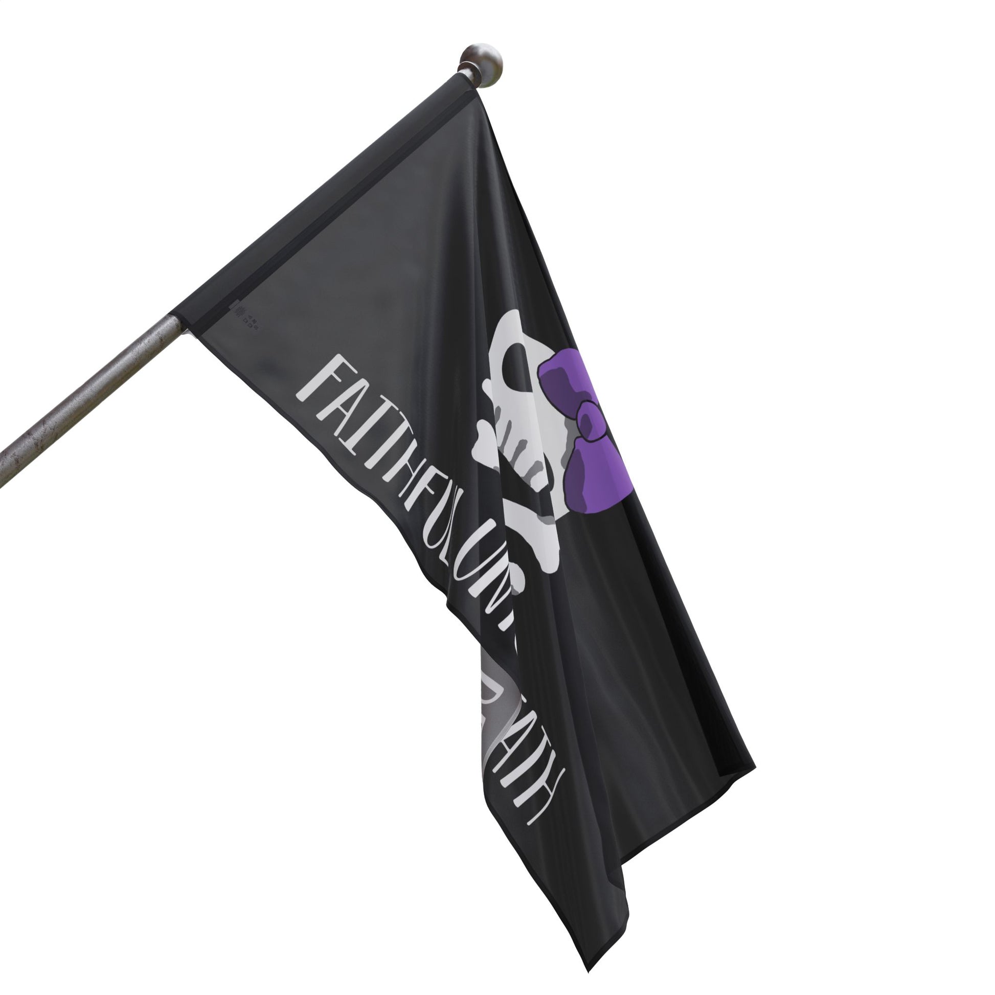 Faithful Unto Death Tri Sigma Flag - Boots & Co.