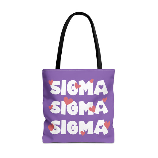 Tri Sigma Love Tote Bag - Boots & Co.