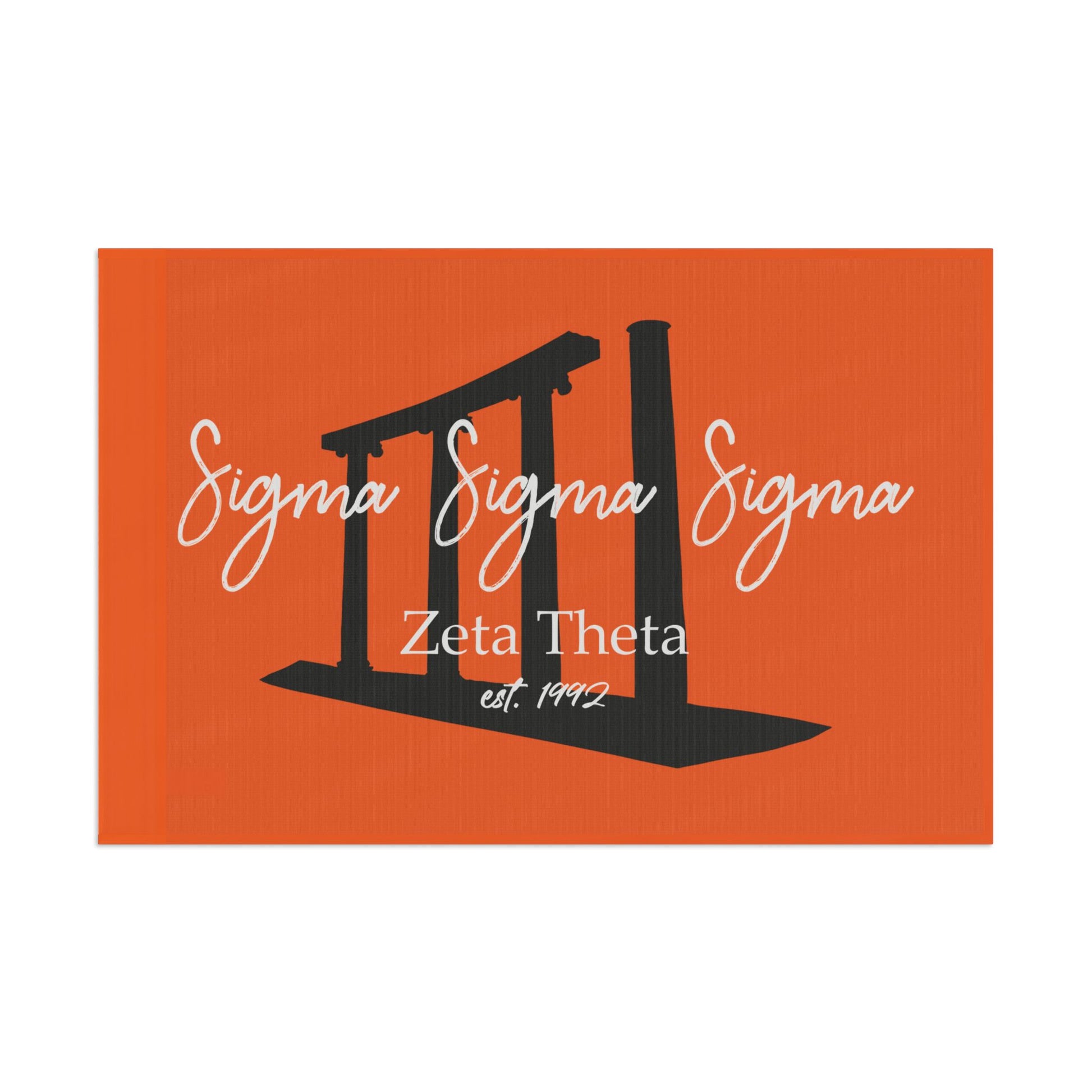 Idaho State Pillars Tri Sigma Flag - Boots & Co.