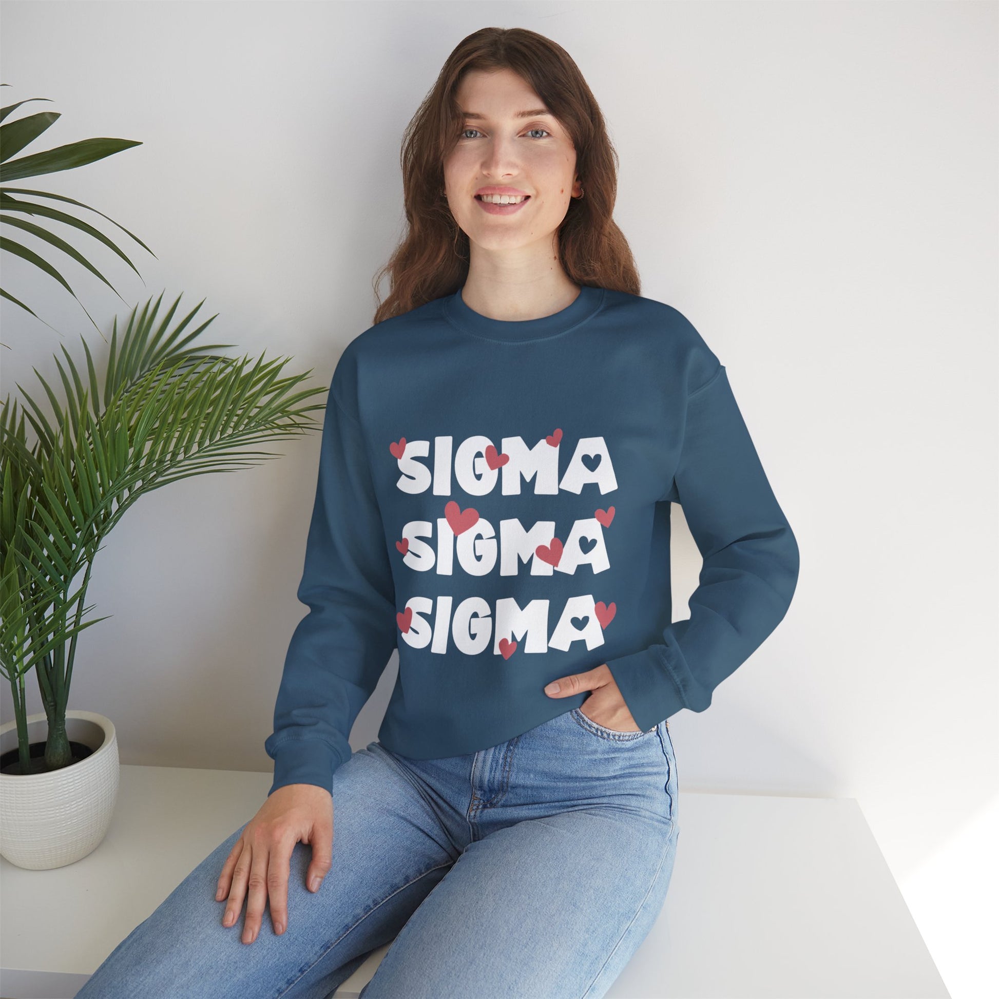 Tri Sigma Love Crewneck - Boots & Co.